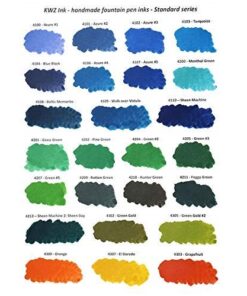 Alternative view of KWZ INK Handmade Fountain Pen Inks 1202-IG Green #3