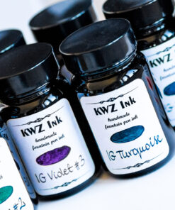 KWZ INK Handmade Fountain Pen Inks 1202-IG Green #3